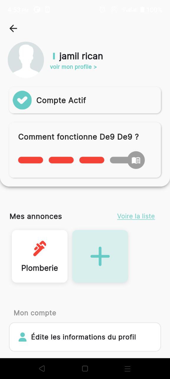 De9De9 provider profile