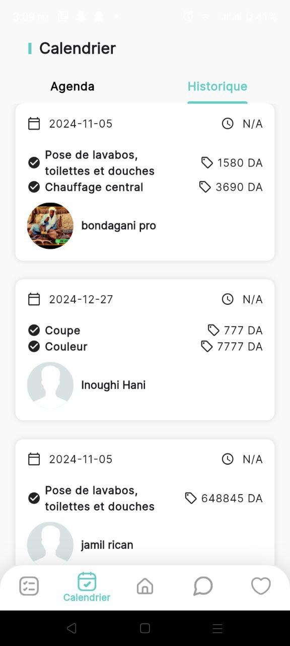 De9De9 booking calendar